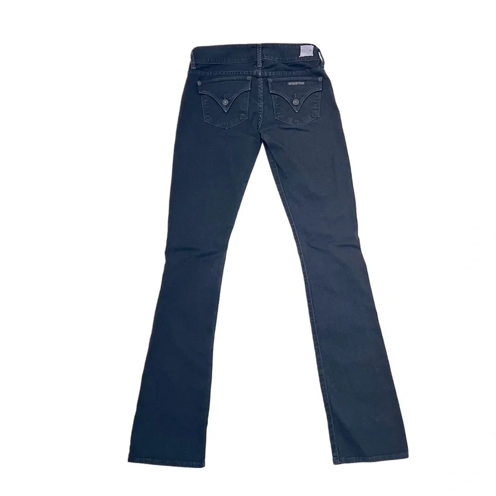 Hudson Beth Dark Blue Wash Baby Bootcut Flared Jean Jeans 26 S - Picture 3 of 13